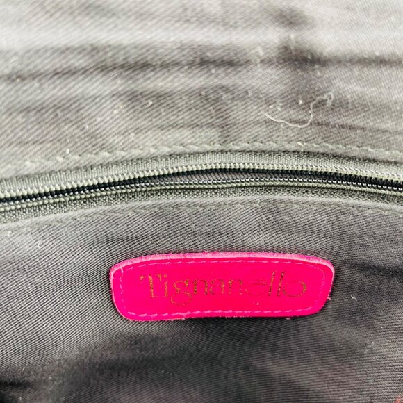 Tignanello Pink Crossbody Bag With Adjustable Strap & Zipper Pocket - Picture 3 of 6